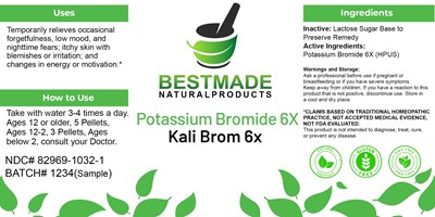 Kali brom - Potassium Bromide (Kali Brom)  6x